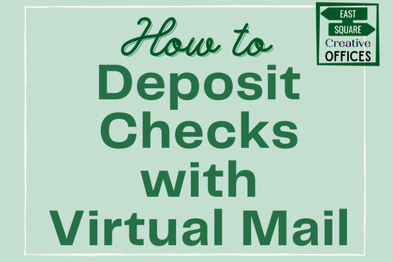 How to Deposit checks with Virtual Mail