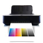 Color printer to deposit virtual checks