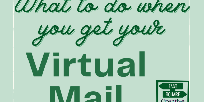 What to do when you get virtual mail